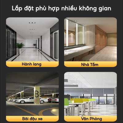 Đui Đèn Cảm Biến Chuyển Động E27, Tự Động Bật Tắt Thông Minh khi có người