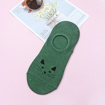 Tất hài nữ LUPERI SP14 chất cotton co giãn thấm hút mồ hôi kháng khuẩn an toàn cho da