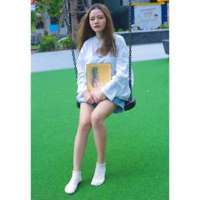 Tất vớ nữ cổ ngắn chấm bi Kikiya cao cấp Hàn Quốc W-A-015