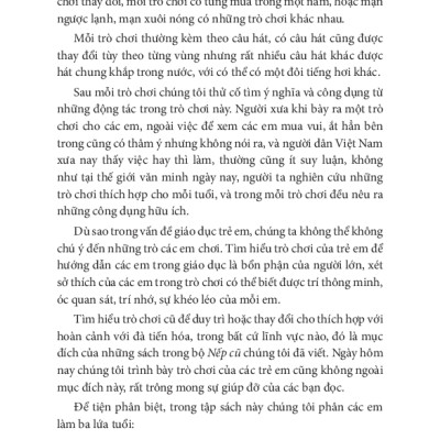 Nếp Cũ - Trẻ Em Chơi - TRE