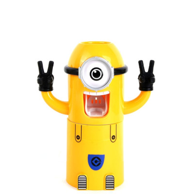 Giá Đỡ Bàn Chải Và Nhả Kem Đánh Răng Hình Minion Dễ Thương - Hàng Loại 1 - Chính Hãng MINIIN