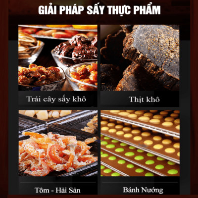 Máy sấy thực phẩm chuyên nghiệp dung tích 16.2 lít, 8 khay Thương hiệu Mỹ cao cấp Septree DBC-08A01 - Hàng Nhập Khẩu (BH 1 NĂM)