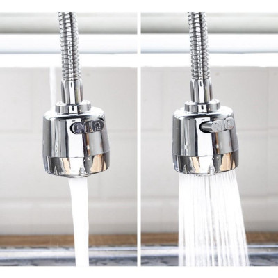 Đầu Vòi Tăng Áp Có dây dài, Điều Hướng Xoay 360 Độ, 2 Chế Độ, Tiết Kiệm Nước