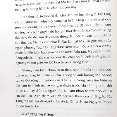 Đường Mây Qua Xứ Tuyết – Hành Trình Tâm Linh Và Văn Hóa Tây Tạng - Bìa mềm - Tác Giả Nguyên Phong - First News