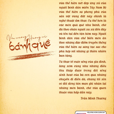 Combo Dư vị miền xưa + Vấn vương hương vị bánh quê - Trần Minh Thương
