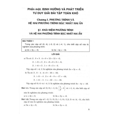 Sách- Định Hướng Và Phát Triển Tư Duy Giải Bài Tập Toán Khó Lớp 9 - Tập 1 (Dùng Chung Cho Các Bộ SGK Hiện Hành)