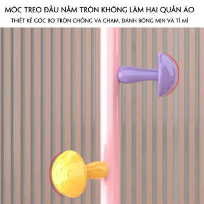 Cây Treo Đồ Giá Treo Quần Áo Hình Nấm, Decor Trang Trí Phòng Nhiều Màu Sắc Lựa Chọn - HÀNG CHÍNH HÃNG MINIIN