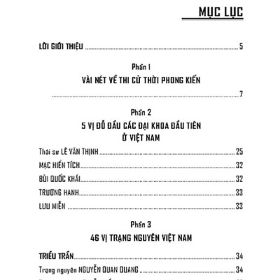 Sách Trạng nguyên Việt Nam
