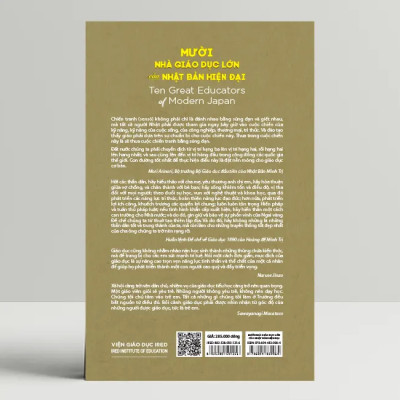Mười Nhà Giáo Dục Lớn Của Nhật Bản Hiện Đại (Ten Great Educators of Modern Japan) - Benjamin C. Duke - IRED Books