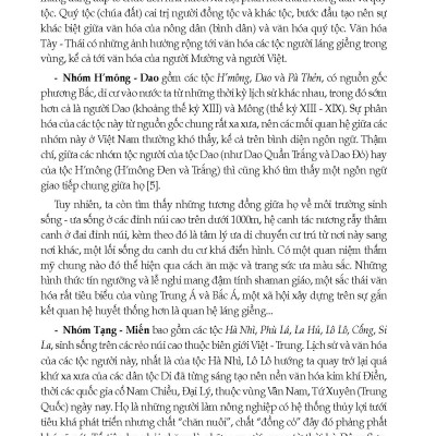 Tộc Người Và Văn Hóa Việt Nam (Tái bản 2025)