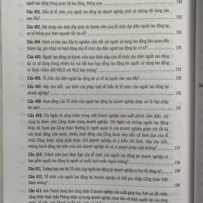 500 Câu Hỏi Và Tình Huống Giải Quyết Các Vướng Mắc, Tranh Chấp Lao Động Theo Bộ Luật Lao Động Năm 2019