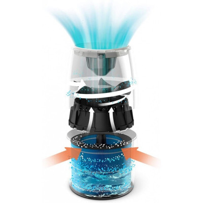 Máy tạo độ ẩm cao cấp thương hiệu Philips HU2718/00 - Hệ thống bốc hơi tiên tiến công nghệ NanoCloud - HÀNG NHẬP KHẨU