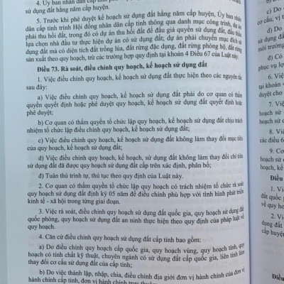 Chỉ dẫn tra cứu áp dụng Luật Đất Đai số 31/2024/QH15 được sửa đổi, bổ sung bởi luật số 43/2024/QH15