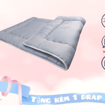 NỆM TRẢI SÀN FUKOJI,TOPPER NỆM,NỆM VĂN PHÒNG [HÀNG CAO CẤP] KÍCH THƯỚC 1M/1M4/1M6X2M 