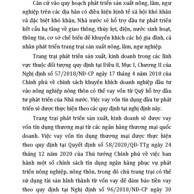 Nông Nghiệp Xanh Và Sạch - Những Điều Cần Biết Về Chinh Sách Nông Nghiệp Và Phát Triển Nông Thôn