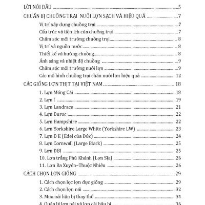 Nông Nghiệp Xanh Và Sạch - Nuôi Lợn Thịt Sạch