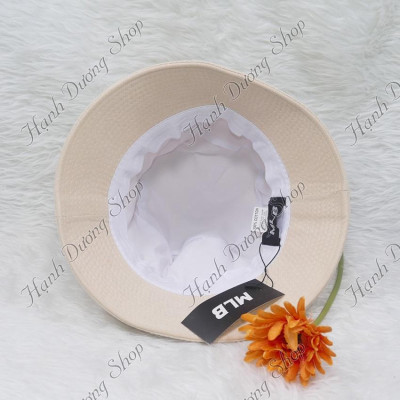 Nón bucket nhung nón bo nhung sớ nhuyễn thêu chữ D