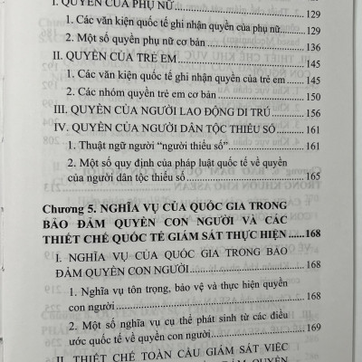 Sách - Quyền Con Người Trong Pháp Luật Quốc Tế và Pháp Luật Việt Nam