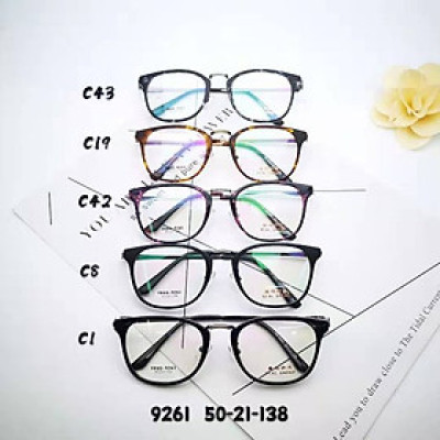 GỌNG KÍNH TR90 PHỐI CÀNG HỢP KIM CAO CẤP BỀN ĐẸP THỜI TRANG – HÀNG CHÍNH HÃNG TRHK 9261