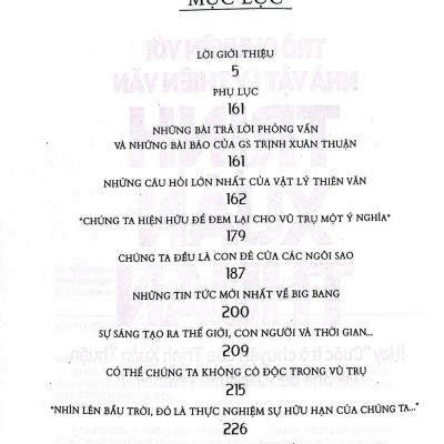 Khoa Học Khám Phá - Trò Chuyện Với Nhà Vật Lý Thiên Văn Trịnh Xuân Thuận (Tái Bản 2022)