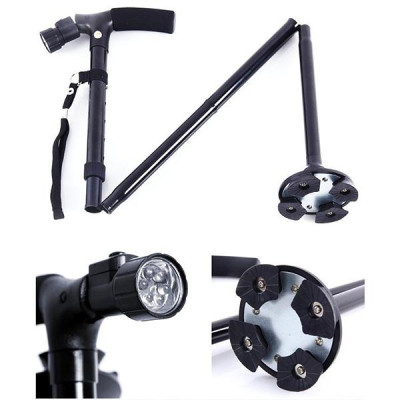 Gậy batoong đa năng (chống trượt, có đèn pin) phù hợp cho người cao tuổi