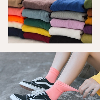 Set 10 Đôi Vớ Chân Nhiều Màu Mềm Mại Thoáng Mát