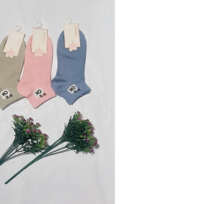 Tất Thể Thao Nữ Dệt Kim Thấm Hút Mồ Hôi Chân