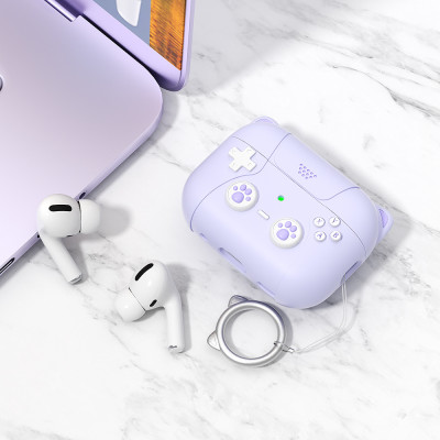 Bao Case Ốp Tay Cầm Game Tai Mèo cho Airpods 4 - Hàng Chính Hãng
