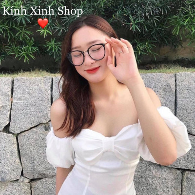 Kính Mắt mèo kim loại ulzzang Hàn Quốc cao cấp (Nhiều màu)