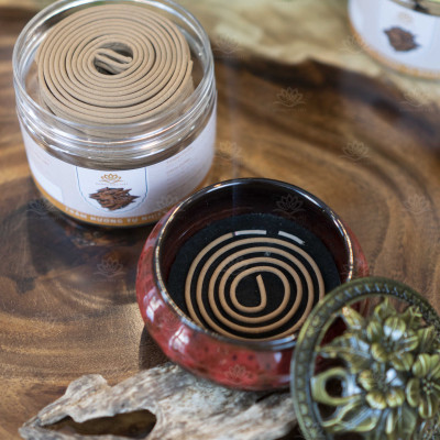 Nhang Khoanh Trầm Hương Tự Nhiên Sạch - 100% Organic Giúp Tinh Thần Thư Giãn, Giảm Căng Thẳng Với Hương Thơm Dịu Nhẹ (100G)