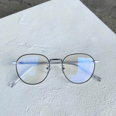 Gọng Kính cận, Kính giả cận vintage Kim loại Hàn Quốc gọng lõi cốt cao cấp - KL29133