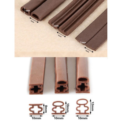 Gioăng dán cánh cửa bám dính chắc chịu lực tốt giành cho cửa sắt, cửa inox ron dấu cộng đa lớp chịu va chạm