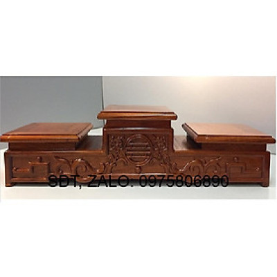 Đế đặt bát nhang 18 - gỗ hương AN1331