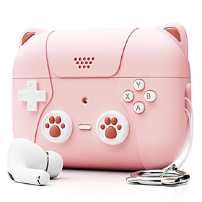 Bao Case Ốp Máy Game Tai Mèo Cute cho Airpods 3 / Airpods Pro 2 - Hàng Chính Hãng