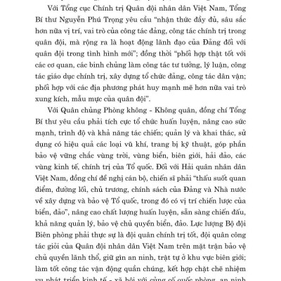 Một số vấn đề về đường lối quân sự, chiến lược quốc phòng trong sự nghiệp xây dựng và bảo vệ tổ quốc Việt Nam thời kỳ mới