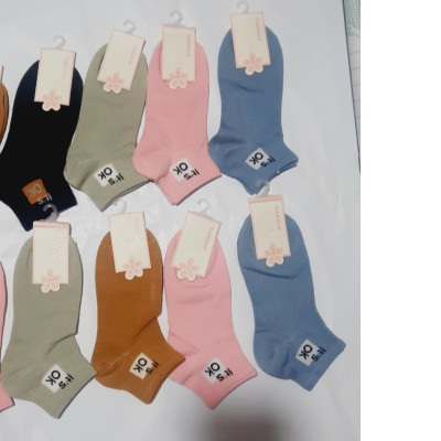 Combo 5 Đôi Tất Thể Thao Nữ Cổ Ngắn