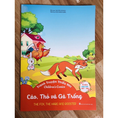 Sách - Combo Bộ Truyện Cổ Tích Việt Nam - Thế Giới - Ngụ Ngôn Song Ngữ Anh Việt Cho Bé - Quét Mã Nghe Đọc ( 3 Túi )