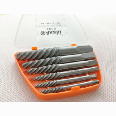 Bộ mũi ren lấy bu lông ốc vít gãy 6 chi tiết Asaki AK-3688
