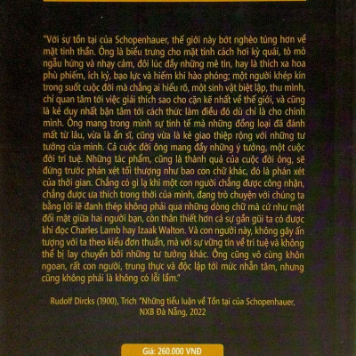 Những Tiểu Luận Về Tồn Tại Của Arthur Schopenhauer