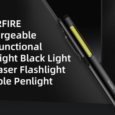 Đèn pin dạng bút cầm tay Superfire J01 nhỏ gọn,đa chức năng có thể sử dụng cho nhiều mục đích khác nhau