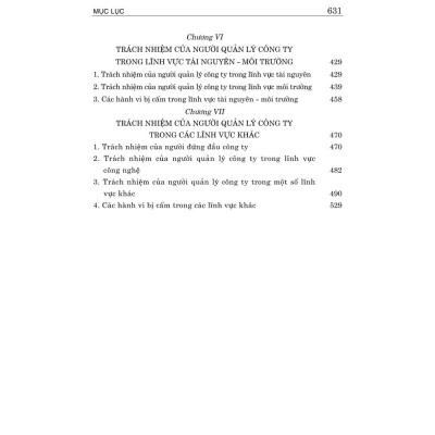 Trách nhiệm của người quản lý công ty (các nghĩa vụ và yêu pháp lý) bản in 2024)