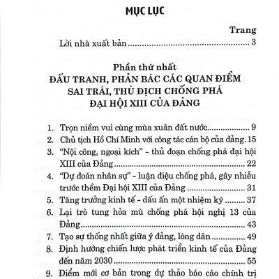 Góp Phần Bảo Vệ Nền Tảng Tư Tưởng Của Đảng, Đấu Tranh Phản Bác Quan Điểm, Luận Điệu Sai Trái, Thù Địch Chống Phá Đại Hội XIII