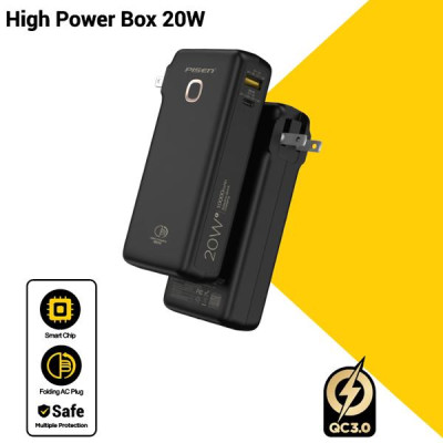 Sạc Dự Phòng Pisen Quick - High Power Box 20W 10000mAh - Pisen TS-D308