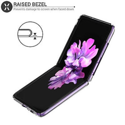 Ốp lưng trong suốt chống sốc cho Samsung Galaxy Z Flip 7 / Z Flip 6 hiệu Likgus Crystal - Bảo vệ toàn diện, chống sốc chống va đập, đệm khí 4 góc - Hàng nhập khẩu