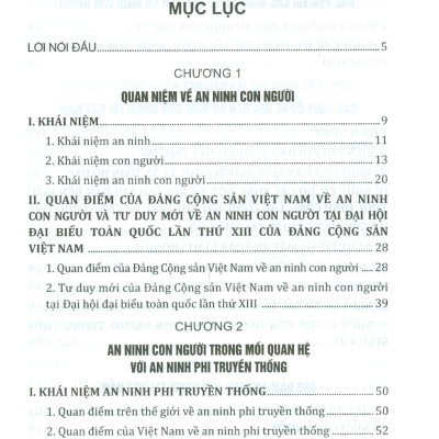 Nguy Cơ Đe Dọa Đến An Ninh Con Người Tại Việt Nam Và Những Vấn Đề Đặt Ra Đối Với Công Tác Phòng Ngừa, Ngăn Chặn (Sách chuyên khảo)