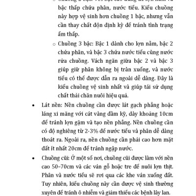 Nông Nghiệp Xanh Và Sạch - Nuôi Lợn Thịt Sạch
