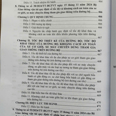 Luật Trật tự an toàn giao thông đường bộ - Hệ thống văn bản quy định chi tiết thi hành