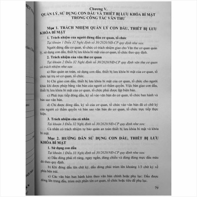 Sách Nghiệp Vụ Văn Thư Lưu Trữ – Quy Định Thời Hạn Bảo Quản Hồ Sơ, Tài Liệu Hình Thành Trong Hoạt Động Của Cơ Quan, Tổ Chức, Doanh Nghiệp - V2254T