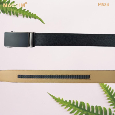 Thắt lưng nam da thật cao cấp nhãn hiệu Macsim MS24