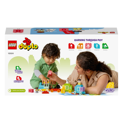 LEGO DUPLO 10954 Tàu lửa học đếm số (23 chi tiết)
